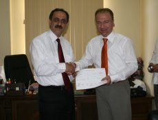 Başkan Yazıcı Mazbatasını Aldı