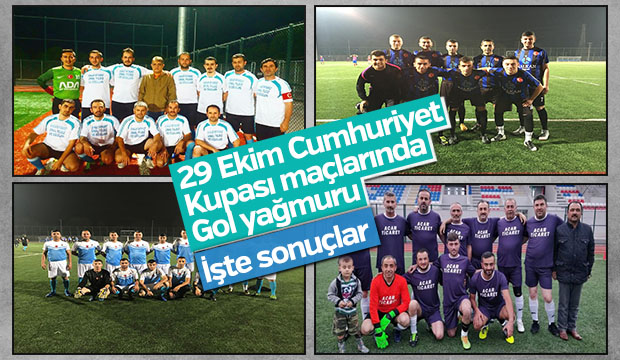 29 Ekim Cumhuriyet Kupası maçlarında Gol yağmuru İşte sonuçlar 