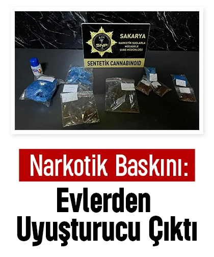 3 adrese baskın, 2 tutuklama
