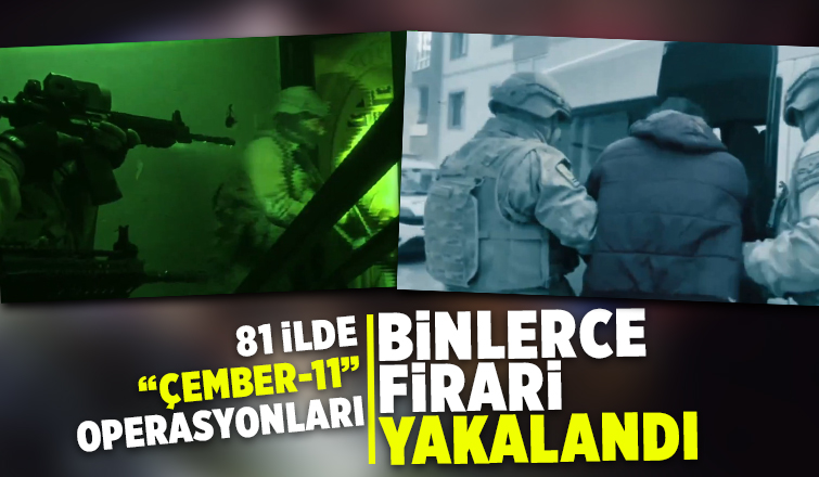 3 bin 209 firari yakalandı