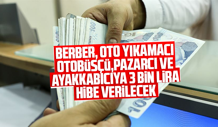 3 bin lira destek