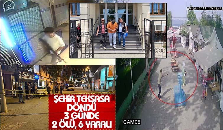 3 günde yaşanan silahlı saldırılarda 2 ölü, 6 yaralı