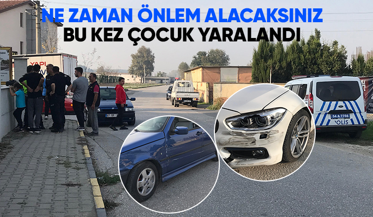 3 yaşındaki çocuk yaralandı