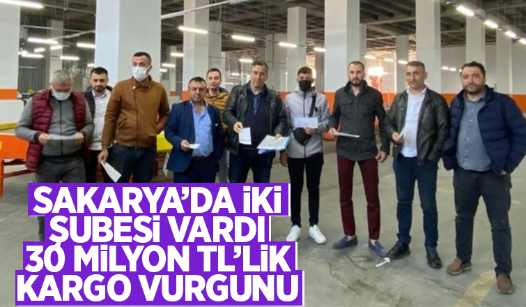 30 milyon TL'lik kargo vurgunu