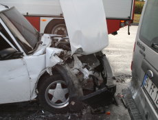 Yine Küçücek Kavşağı Yine Kaza