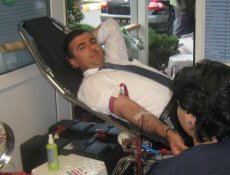 Kuzuluk'ta Kan Bağışı