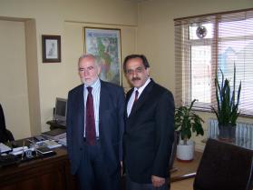 CEVAT AYHAN BAŞKAN YAZICI'YLA