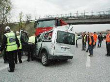 Trafik Kazası 3 Ölü 3 Yaralı