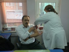 Yaşar Yazıcı Aşı Oldu