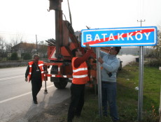 Trafik Levhaları Yenileniyor