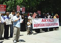 BAŞÖRTÜSÜ EYLEMİNDE 18.HAFTA