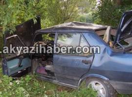 MUDURNU KENARINDA YİNE KAZA