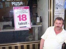 TAKSİTLİ SATIŞLARA PROTESTO