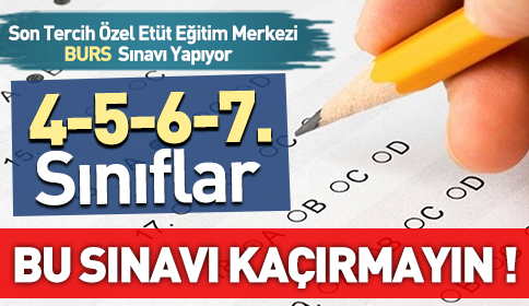 4-5-6-7. Sınıflar Bu Sınavı Kaçırmayın