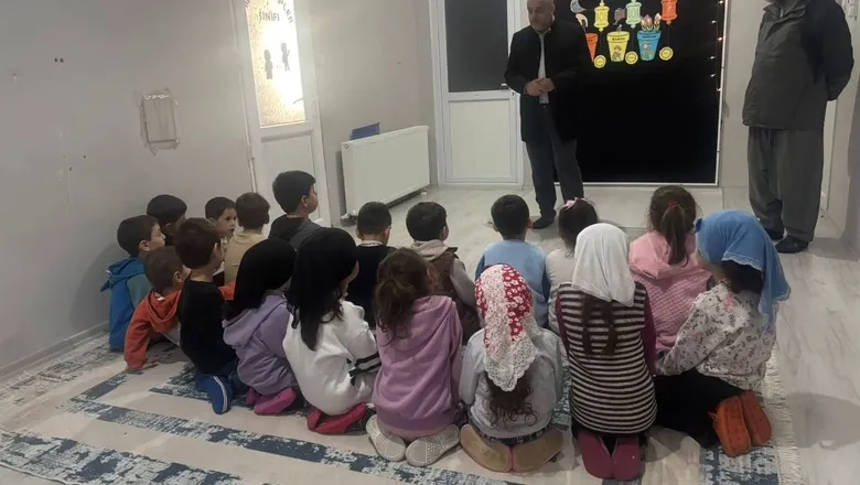 4 6 Yaş Kur’an Kursunda Anlamlı Ziyaret