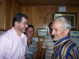 YILDIRIM'A HAVAİ FİŞEKLİ KARŞILAMA