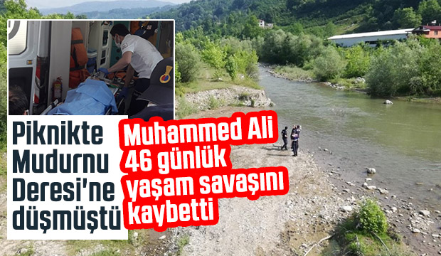 46 günlük yaşam savaşını kaybetti