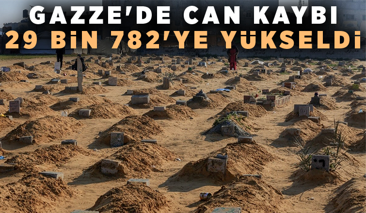 5 ay oldu! Gazze'de can kaybı 29 bin 782'ye yükseldi