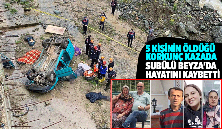 5 kişi ölmüştü, SUBÜ'lü de Beyza'dan acı haber