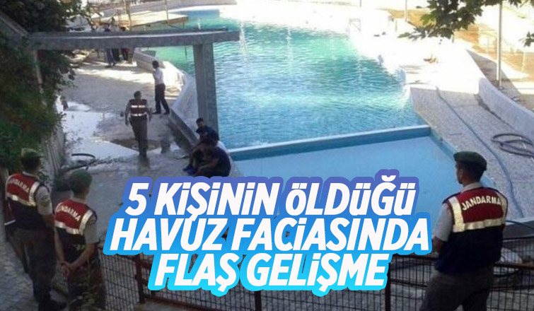 5 kişinin öldüğü havuz faciasında yeni gelişme