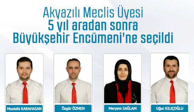 5 yıl aradan sonra encümende görev yapacak