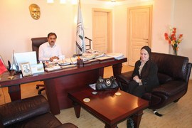 NİHAL AKAR'DAN BAŞKAN'A ZİYARET