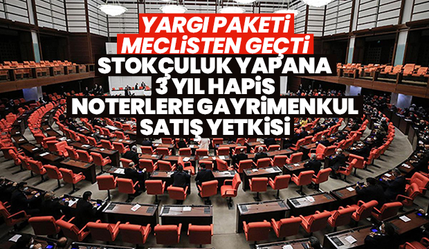 6. Yargı Paketi TBMM'de kabul edildi