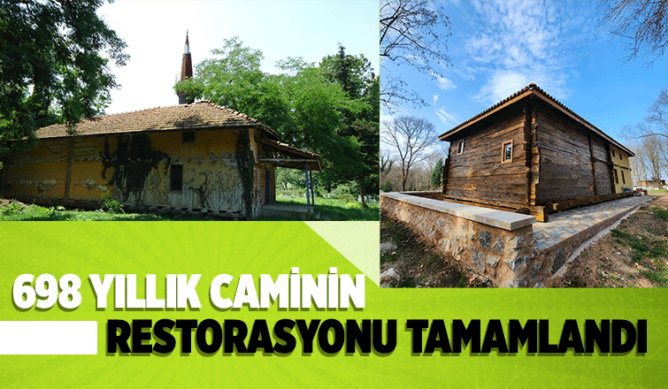 698 yıllık camii, yeniden ibadete açılmak için gün sayıyor