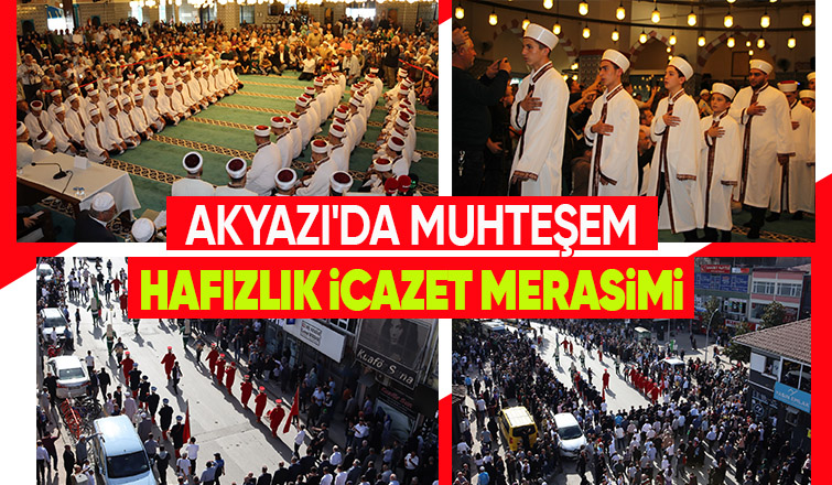 75 hafız icazetlerini aldı