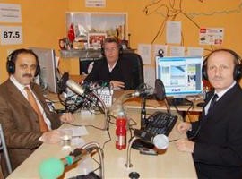 BELÇİKADA RADYO PROGRAMINA KATILDI