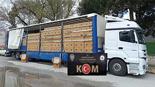 8 milyon boş makaron ele geçirildi