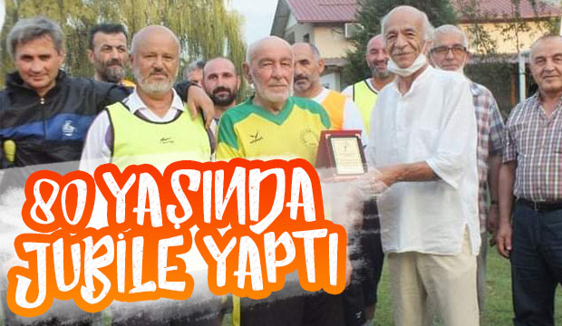 80 yaşında yeşil sahalara veda etti