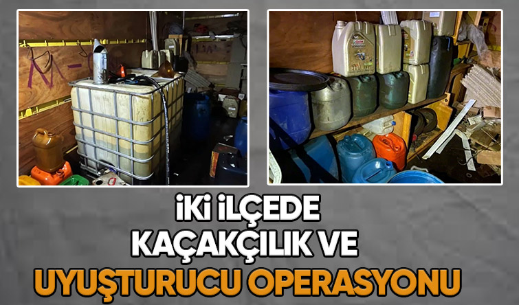 800 litre kaçak akaryakıt ele geçirildi