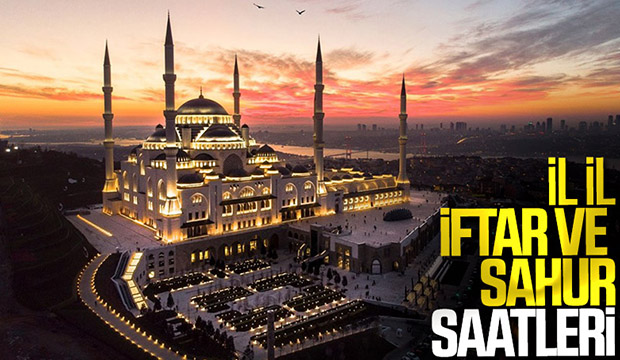 81 il için iftar ve sahur saatleri