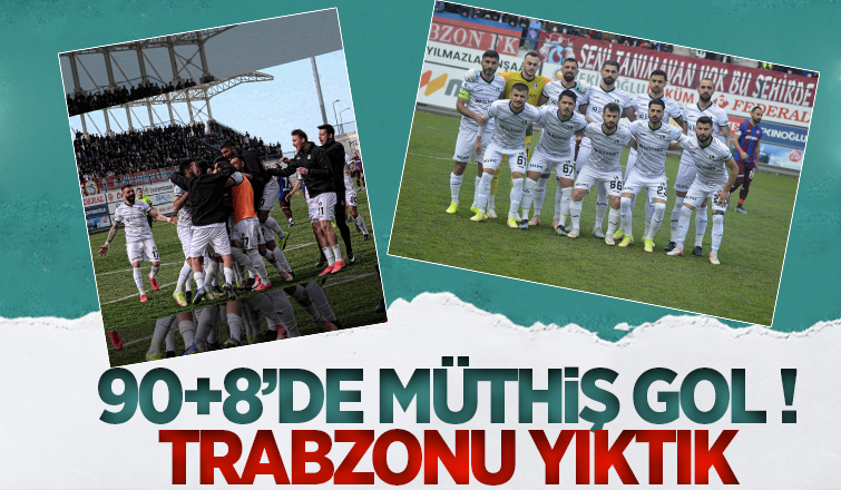 908'de Trabzon'u yıktık