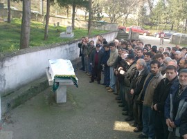 GURBETTEN CENAZESİ GELDİ