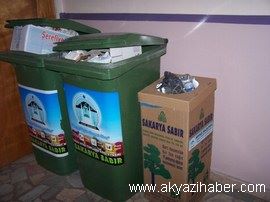 GERİ KAZANIM PROJESİNE İLGİ BÜYÜK