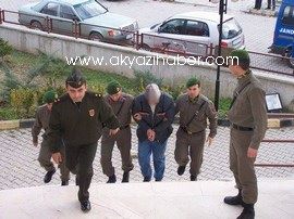 CİNAYET ZANLISI ADLİYEYE SEVK EDİLDİ