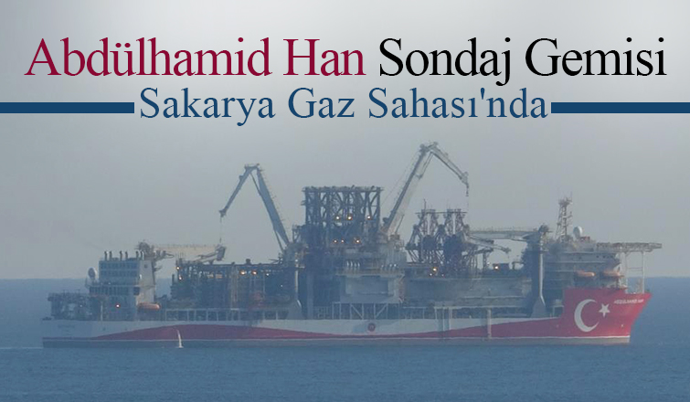 Abdülhamid Han sondaj gemisi Karadenizde