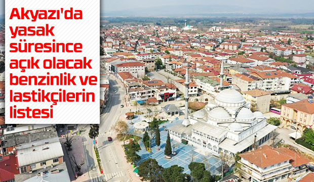 Açık olacak benzinlik ve lastikçilerin listesi