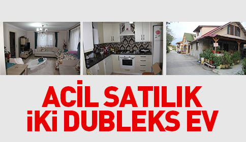 Acil Satılık İki Dubleks Ev