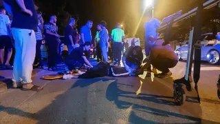 Ada Caddesi'nde feci kaza