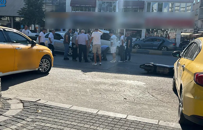 Ada Caddesi'nde kaza
