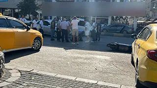 Ada Caddesi'nde kaza