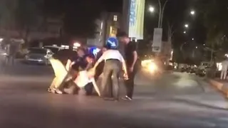 Ada Caddesi’nde hareketli dakikalar