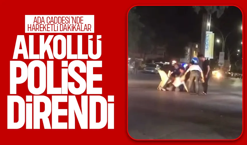 Ada Caddesi’nde hareketli dakikalar