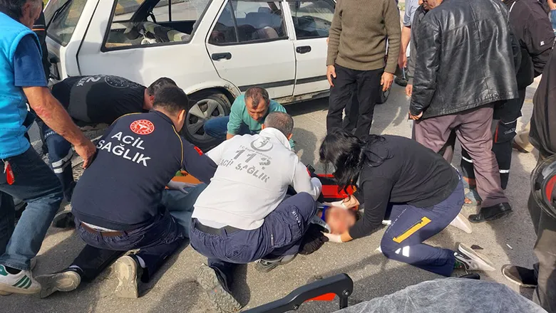 Ada Caddesi’nde kaza: 1 yaralı