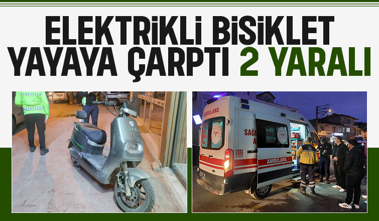 Ada Caddesinde kaza 2 yaralı