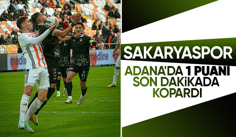 Adanaspor 1 Sakaryaspor 1