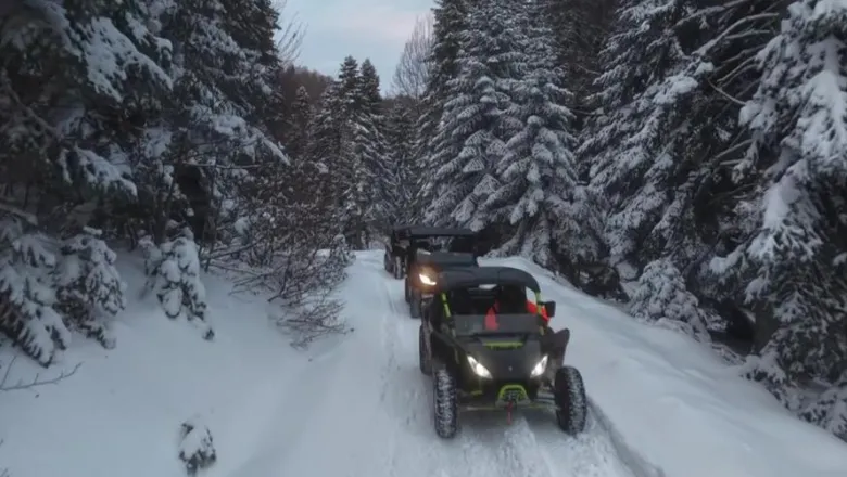 Adrenalin tutkunları yaylada karın tadını çıkardı